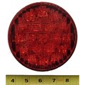 Aftermarket Red 4" Round LED Light  019-01-381, 12 or 24 Multi Volt, STT (Stop/ Turn/ Tail) 1-019-01-384